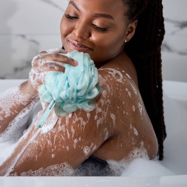 EcoTools Delicate EcoPouf Loofah - Glacial Blue