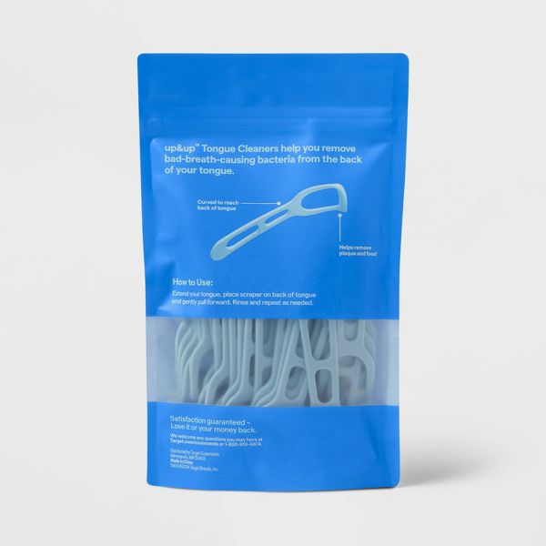 Disposable Tongue Scrapers - 35ct - up&up