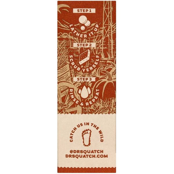 DR. SQUATCH Men's All Natural Bar Soap - Drunk'n Pumpkin - 5oz