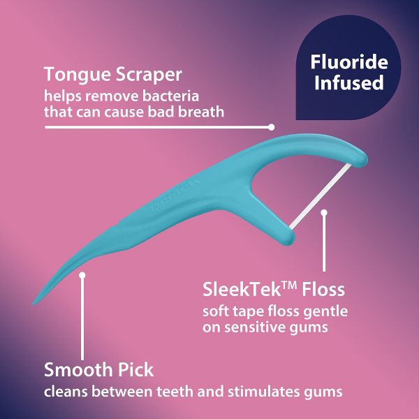 DenTek Comfort Clean Floss Picks for Sensitive Gums - 150ct