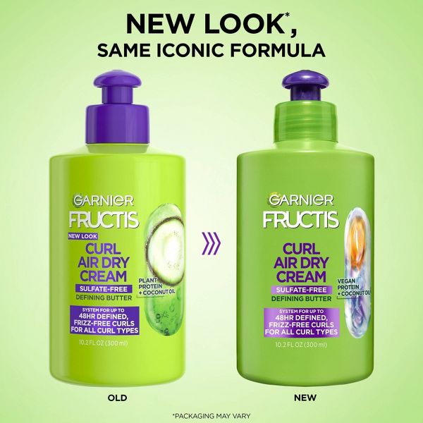Garnier Fructis Curl Nourish Leave In Cream XL