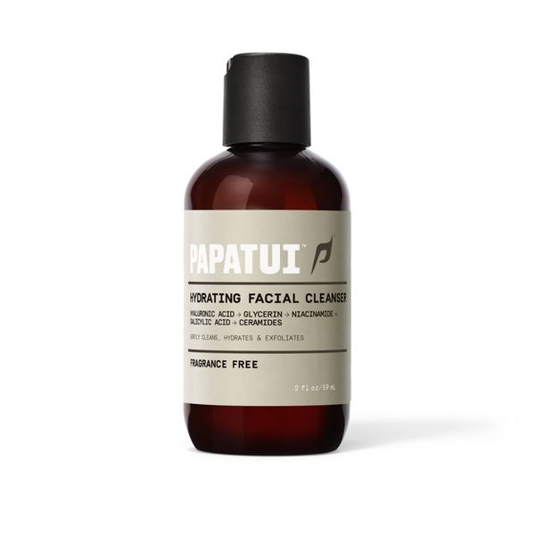 Papatui Hydrating Men's Niacinamide and Hyaluronic Acid Face Cleanser - Unscented - 8 fl oz