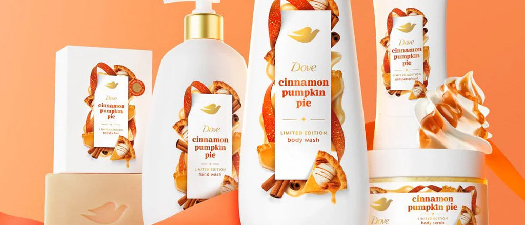 Dove Beauty Limited Edition Fall Holiday Treat Body Wash - Cinnamon Pumpkin Pie - 20 fl oz