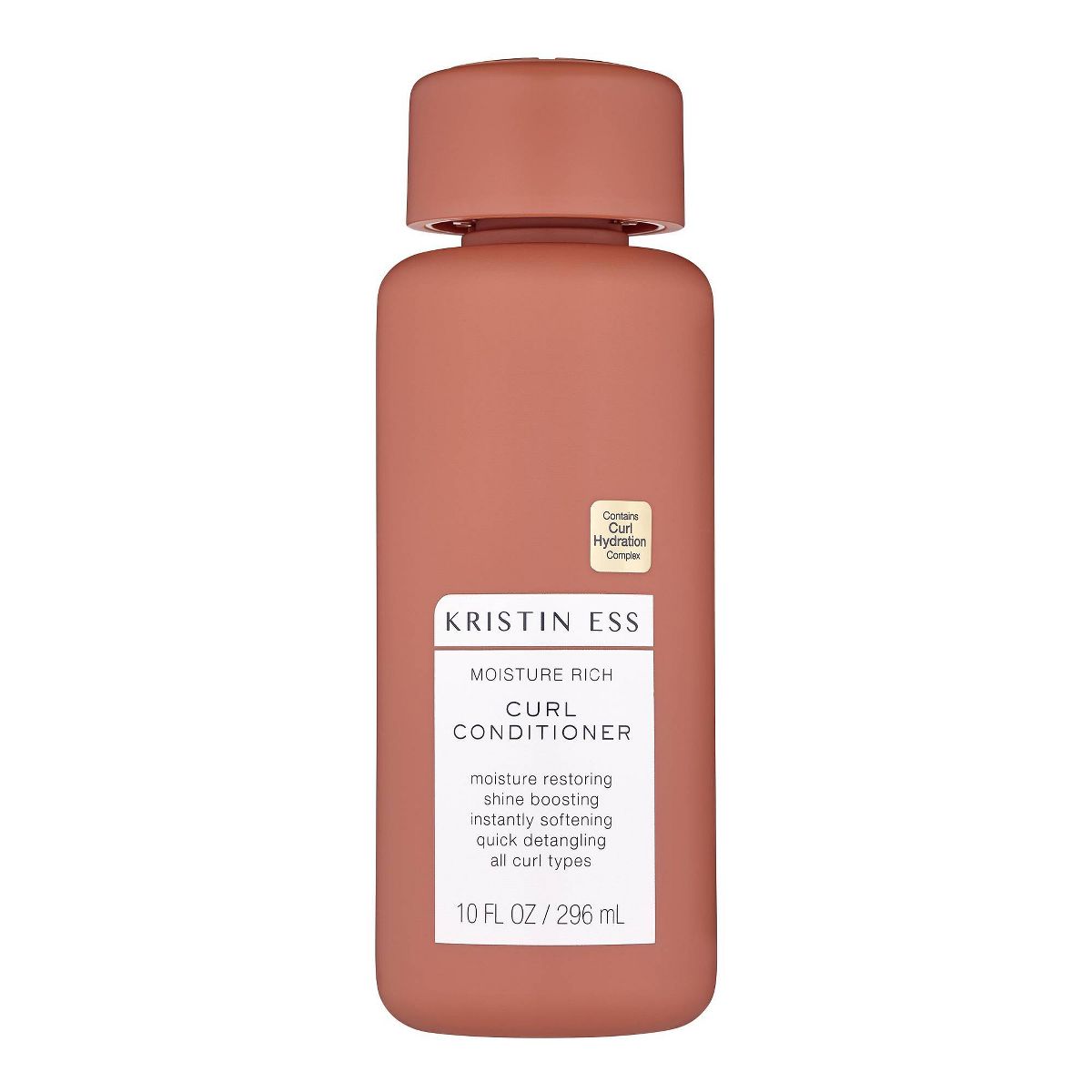 Kristin Ess Moisture Rich Curl Conditioner for All Curls 2A-4C, Sulfate, Paraben + Silicone Free - 10 fl oz
