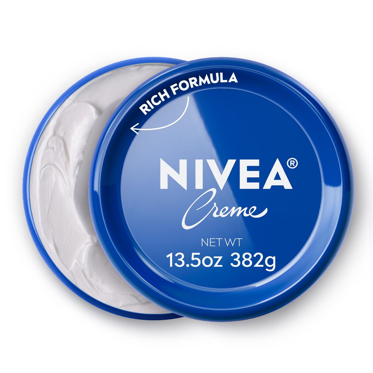 NIVEA Creme Body, Hand and Face Moisturizing Cream Fresh - 13.5 oz