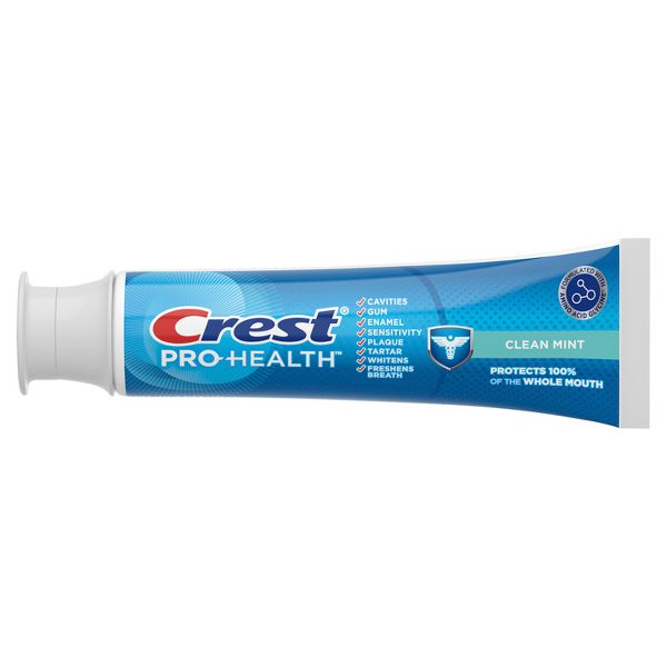 Crest Pro-Health Clean Mint Tarter Control Whitening Toothpaste - 4.3oz/2pk
