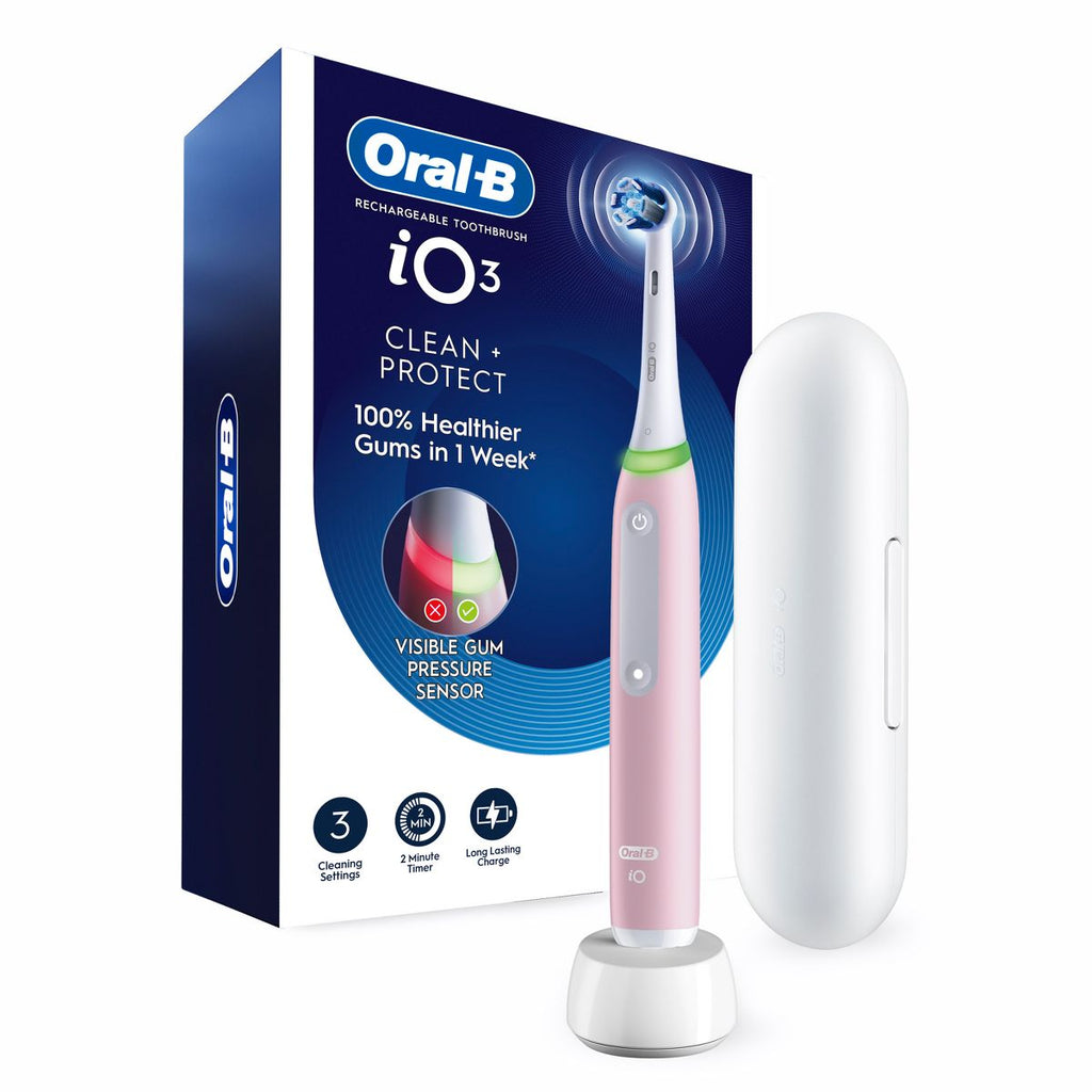 Oral-B iO Series 3 Electric Toothbrush - Pink