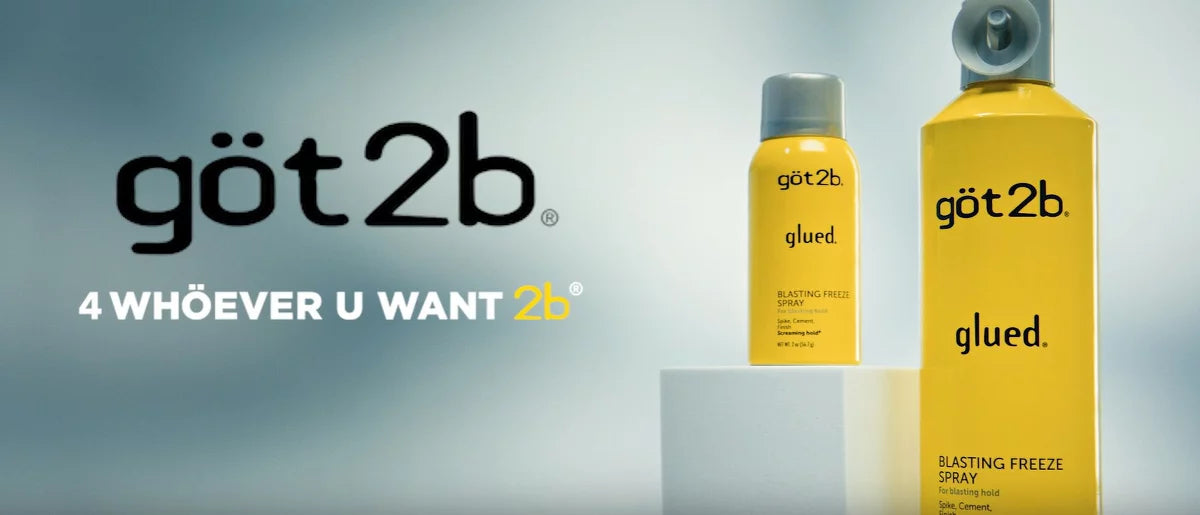 got2B Schwarzkopf Glued Blasting Freeze Hair Spray - 12oz
