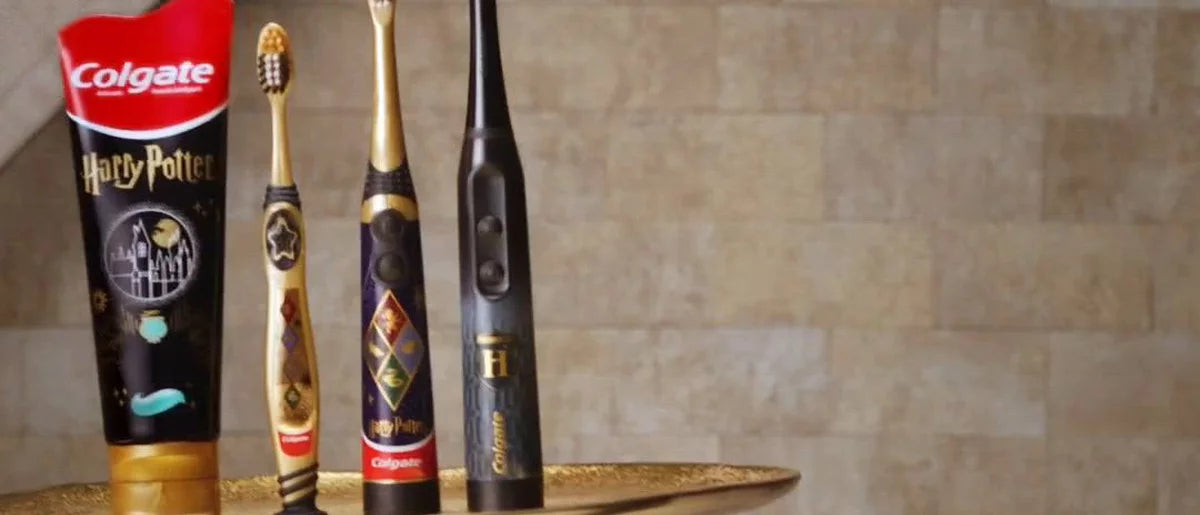 Colgate Kids' Harry Potter Battery Powered Toothbrush - Hufflepuff