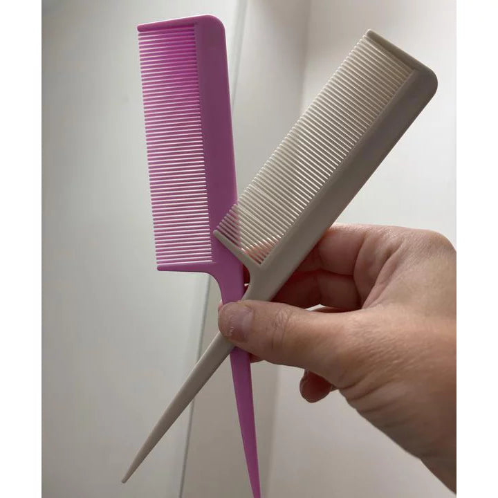 Tail Styling Combs - 2pc - Pink and Gray - up&up™