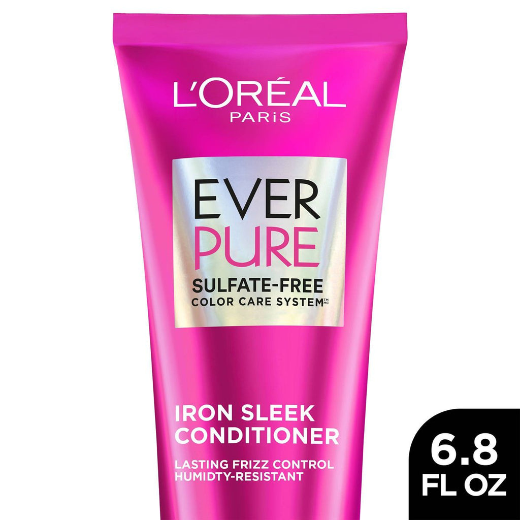 L'Oreal Paris EverPure Sulfate Free Iron Sleek Smoothing Conditioner - 6.8 fl oz