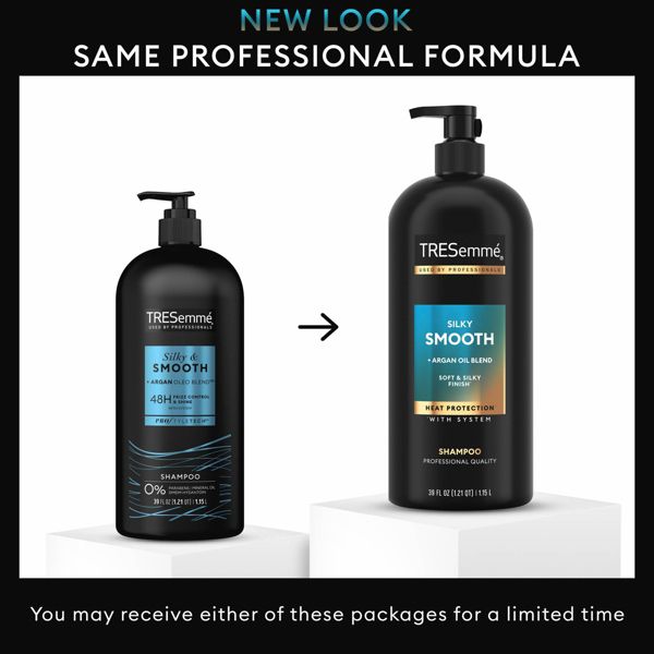 Tresemme Silky & Smooth Anti-Frizz Shampoo For Frizzy Hair - 39 fl oz