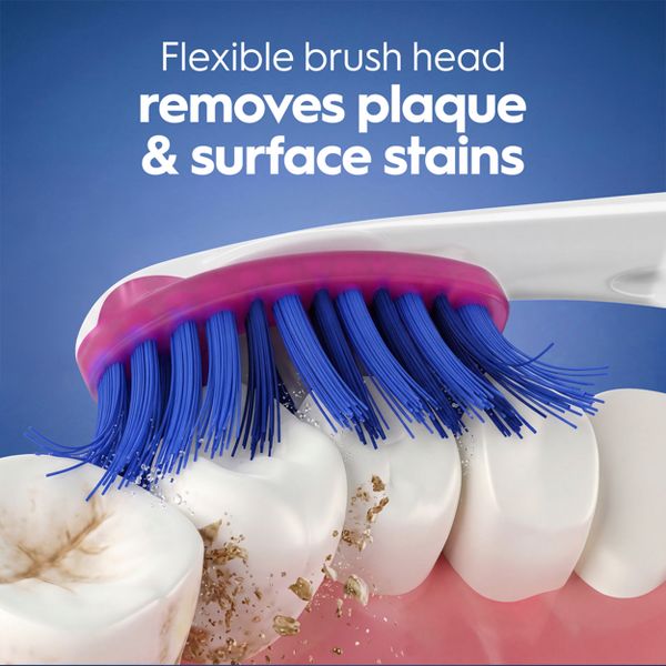 Oral-B Pro-Whitening Medium Bristle Manual Toothbrush - 4ct