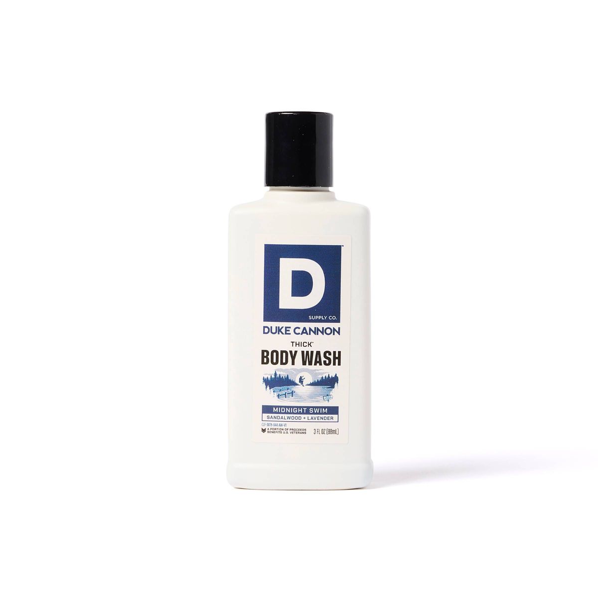 Duke Cannon Supply Co. Body Wash - Midnight Swim - 3 fl oz