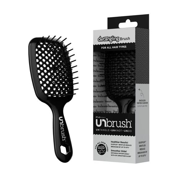 UNbrush Detangler Hair Brush - Cherry Blossom