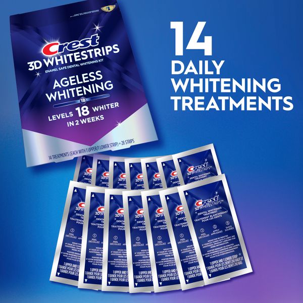 Crest 3D Whitestrips Ageless Whitening Whitening Kit - 14ct