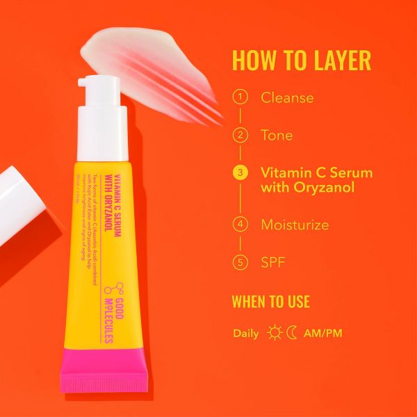 Good Molecules Vitamin C Serum with Oryzanol - 30ml