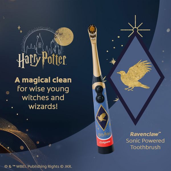 Colgate Kids' Harry Potter Battery Powered Toothbrush - Ravenclaw