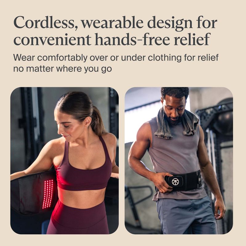 Therabody ThermBack LED 4-in-1 Back Wrap