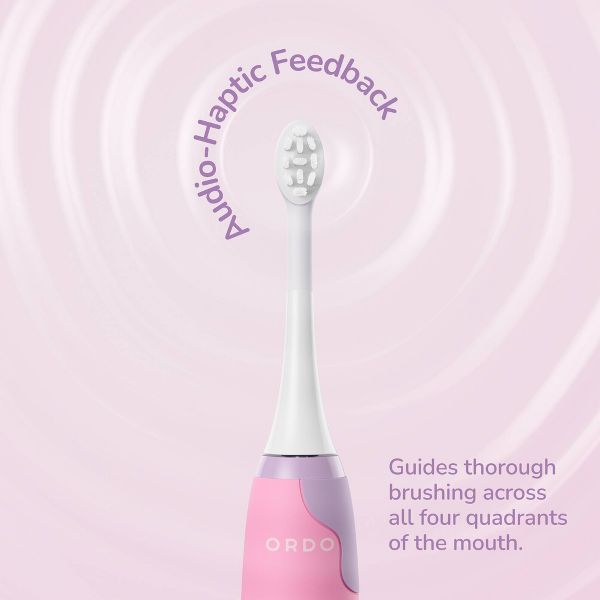 ORDO Sonic Kids Squishmallows Patty Rechargeable Electric Toothbrush - Pink