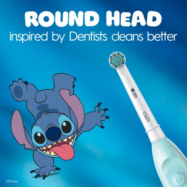 Oral-B Kids' Disney Battery Powered Electric Toothbrush - Blue