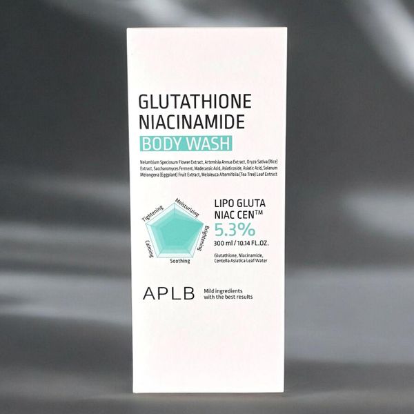 APLB Glutathione Niacinamide Body Wash (10.14 oz) - Reveal your skin's natural radiance with every wash