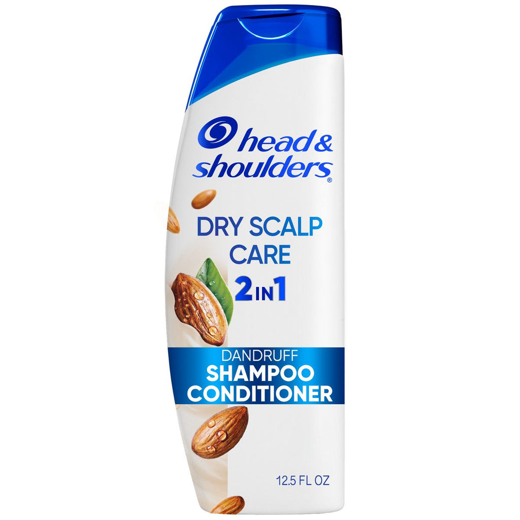 Head & Shoulders 2-in-1 Dandruff Shampoo and Conditioner, Anti-Dandruff Treatment, Dry Scalp Care for Daily Use, Paraben-Free - 12.5 fl oz