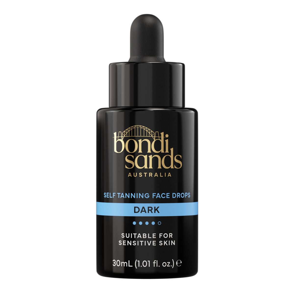 Bondi Sands Self Tanner Tanning Drops for Face and Body - Dark - 1.01 fl oz