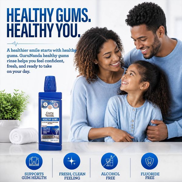 GuruNanda Health Gums Mouthwash - 1L