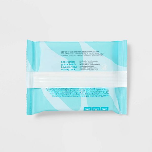 Everyday Ultra-Soft Makeup Remover Cleansing Towelettes - Scented - 10ct - up&up™
