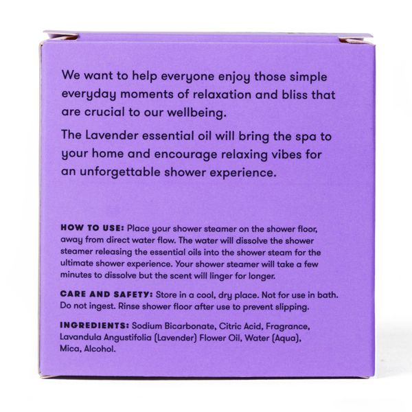 anihana Aromatherapy Essential Oil Lavender Love Shower Steamer - 1.76oz