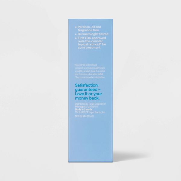 Retinoid Acne Treatment - 0.1% Adapalene - 15g - up&up™