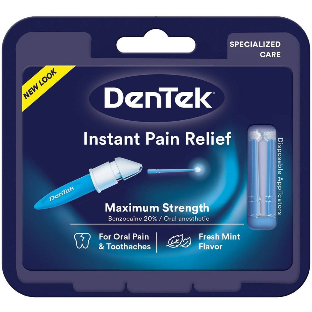 DenTek Pain Relief Kit for Oral Pain + Toothaches - 50 Treatments