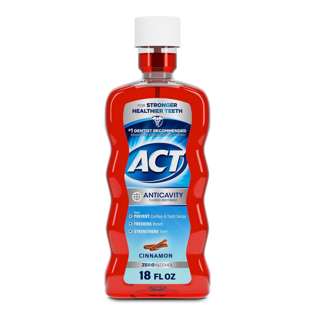 ACT Mouthwash - Cinnamon - 18 fl oz