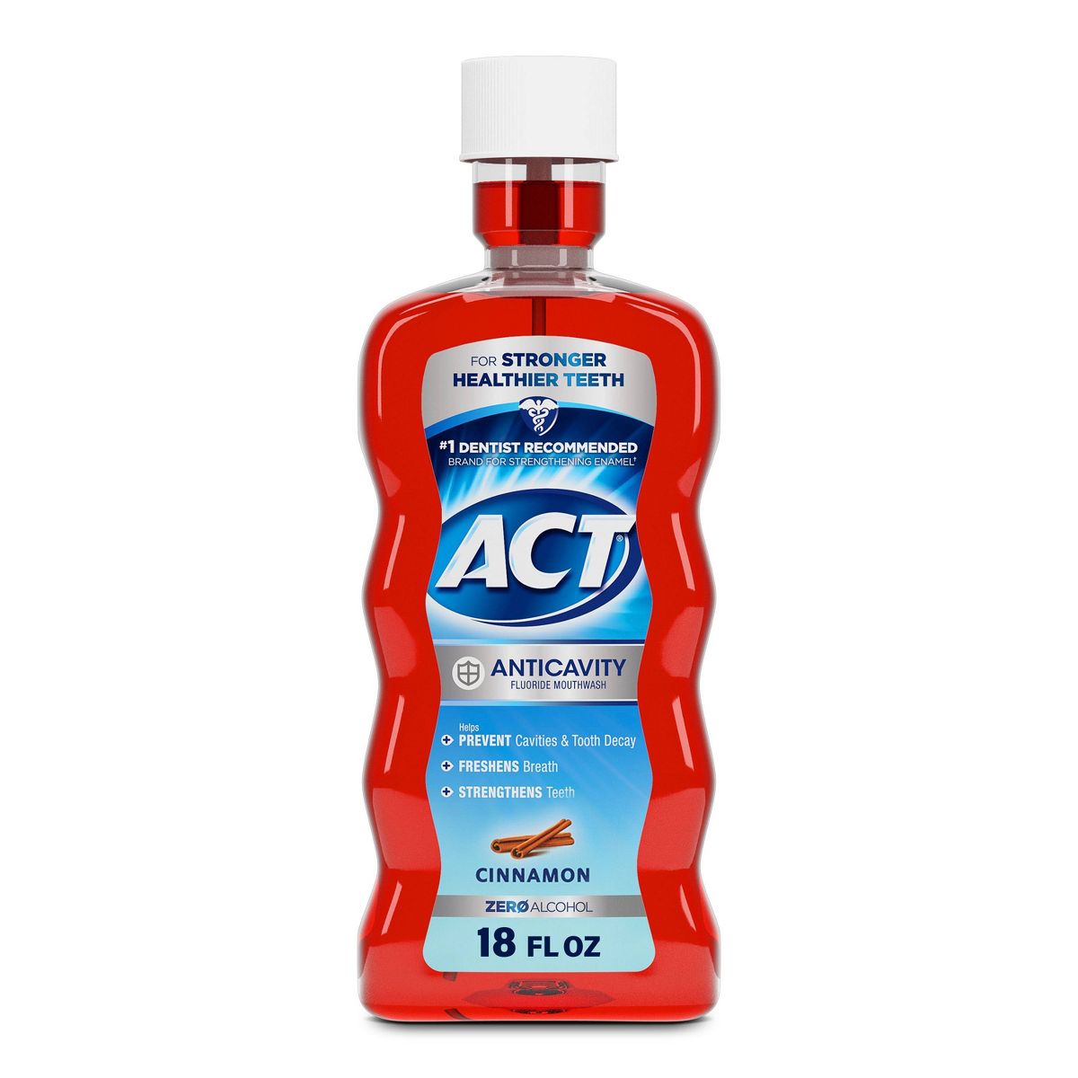 ACT Mouthwash - Cinnamon - 18 fl oz