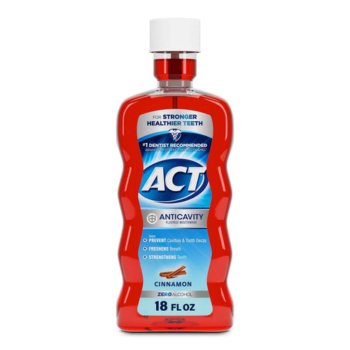 ACT Mouthwash - Cinnamon - 18 fl oz
