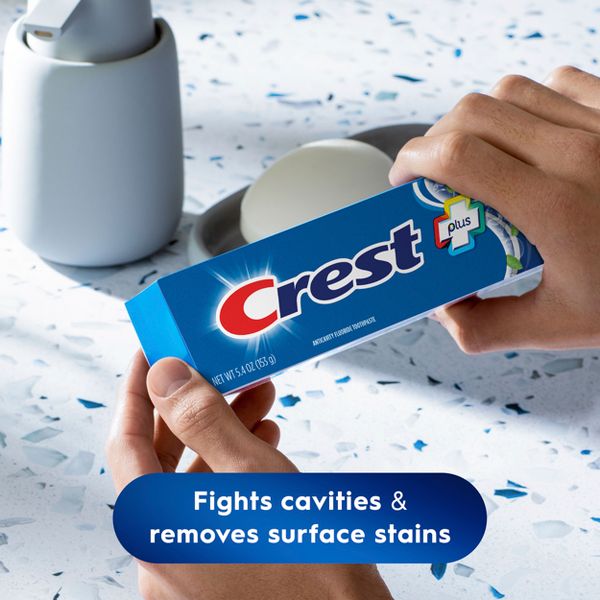 Crest + Deep Clean Complete Whitening Fluoride Toothpaste - Effervescent Mint - 5.4 oz