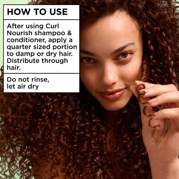 Garnier Fructis Curl Nourish Leave In Cream XL