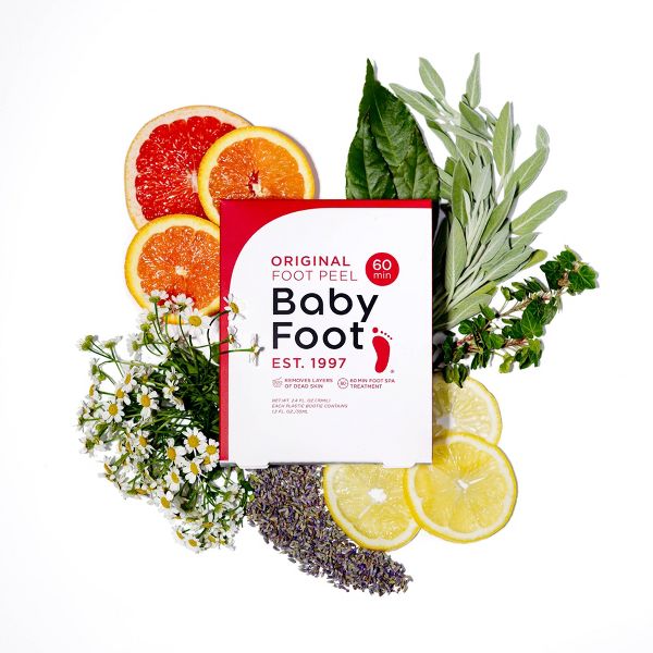 Baby Foot Original Exfoliation Foot Peel - Lavender - 2.4 fl oz