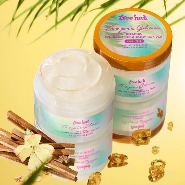 Tree Hut Tropic Glow Whipped Shea Body Butter Tropical Shea - 8.4oz