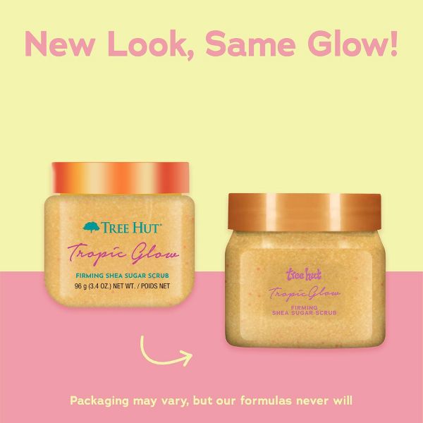 Tree Hut Tropic Glow Mini Shea Sugar Body Scrub - 3.4oz