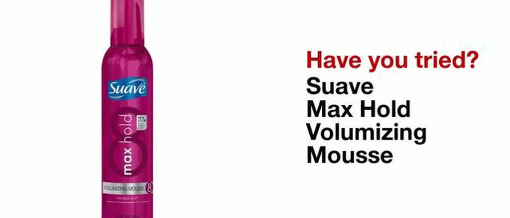 Suave Max Hold Volumizing Mousse - 9oz