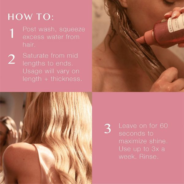High Gloss Instant Rinse – 60 Second Hair Gloss Treatment for Shiny Hair - 6 fl oz