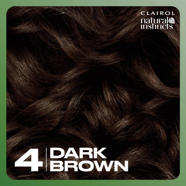 Instincts Clairol Demi Permanent Hair Color Dye Kit Brass Free - 5C Medium Brown, Peppercorn: Ammonia-Free, Contains Vitamin E, Vegan