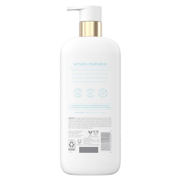 Dove Hydration Boost Serum Body Wash Drenches Dry Skin with 6% Hydrating Serum with Hyaluronic Acid - 18.5 fl oz