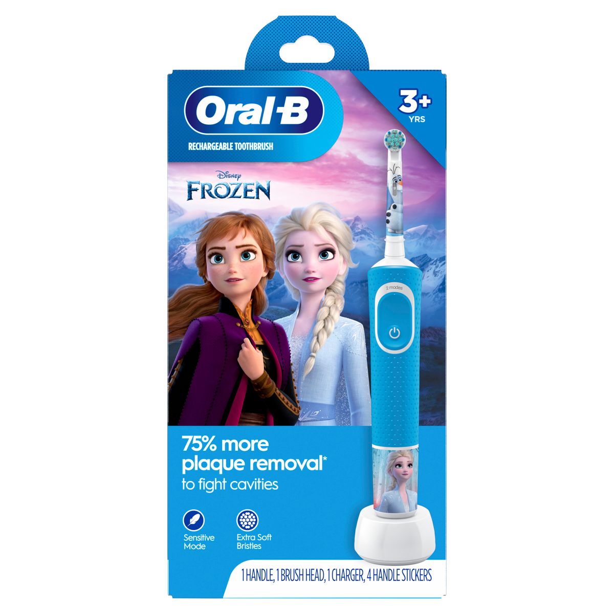 Oral-B Kids Electric Toothbrush featuring Disney's Frozen, for Kids 3+