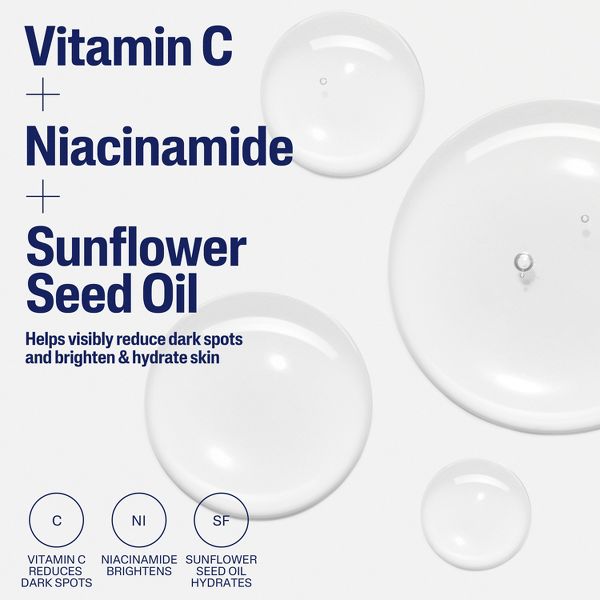 Cetaphil Brightening Vitamin C Face Serum with Niacinamide - 1fl oz‚Äã