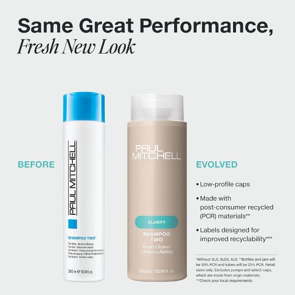 Paul Mitchell Two Hair Shampoo - 10.14 fl oz - Beauty Studio