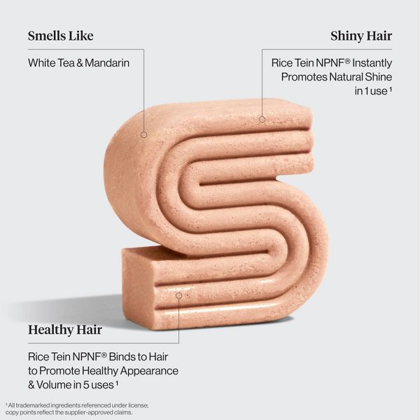 Kitsch Rice Water Protein Strengthening Solid Shampoo - 3.2oz