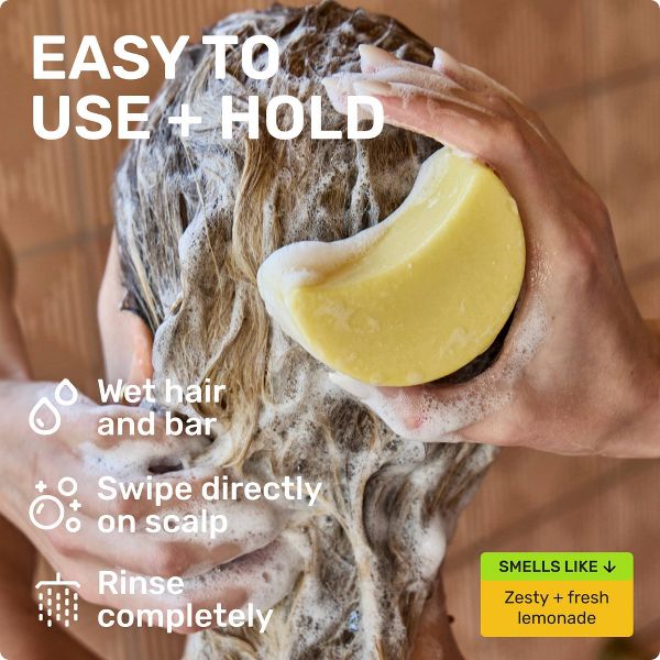 Ethique Beauty Clarifying Shampoo Bar for oily hair with Castor Oil